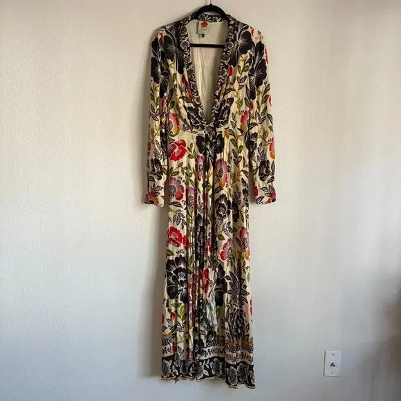Farm Rio Meg Romantic garden maxi dress - Picture 3 of 12